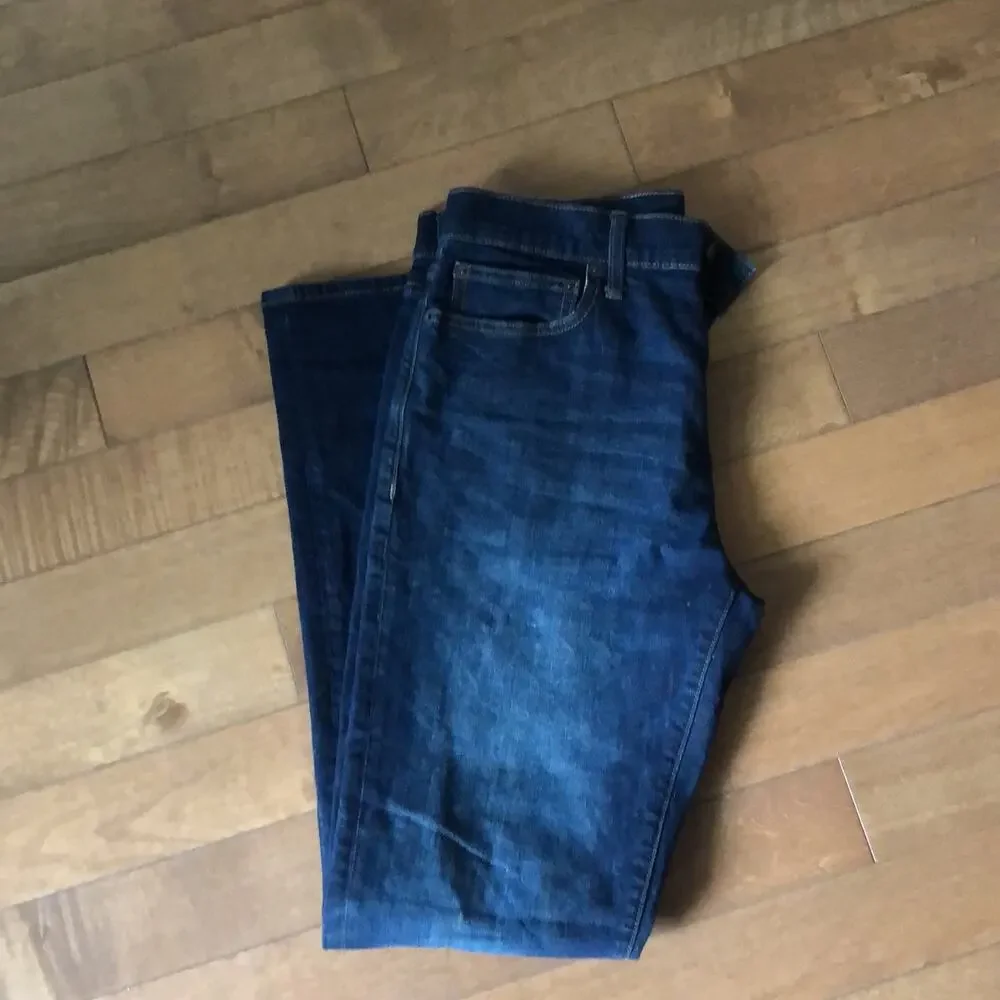 NWT J. Crew Flex Athletic blue jeans 30X32